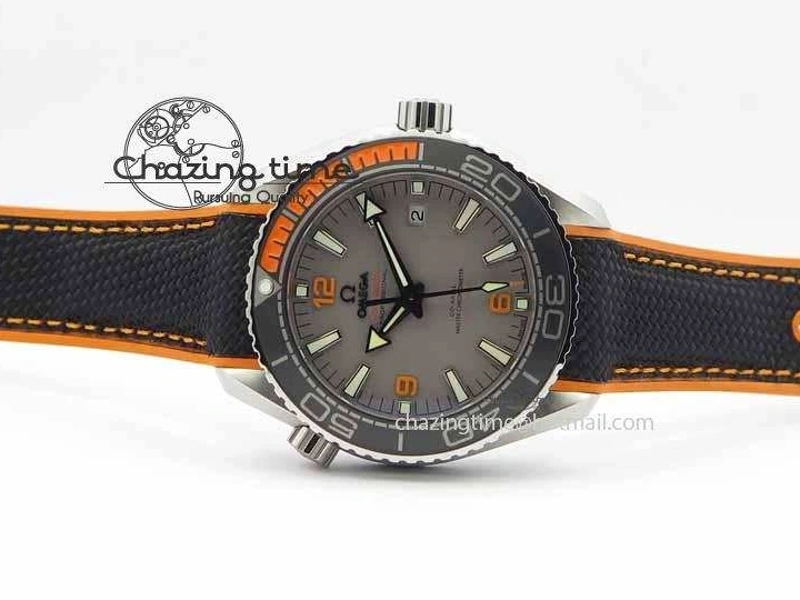0505 UrbanStyle Planet Ocean 2016 43.5mm SS OM 1:1 Best Edition Gray Dial On Black Nylon Strap A 8168